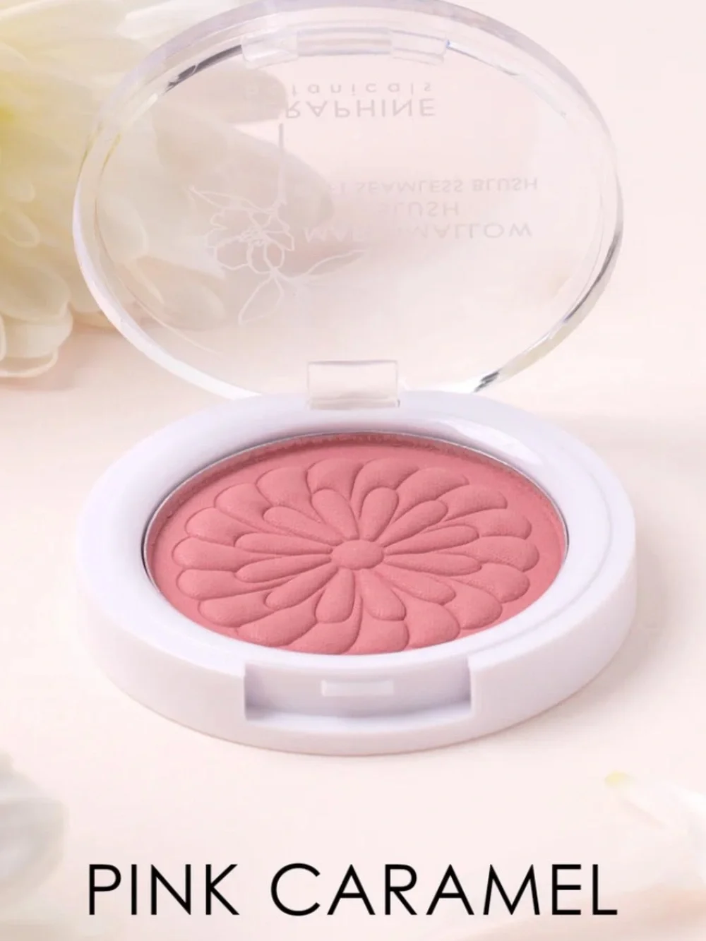 SERAPHINE BOTANICALS Marshmallow Blush in  Pink Caramel 2.5g BRAND NEW IN BOX